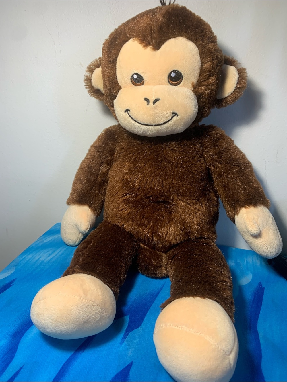 BAB Plush Brown Monkey Stuffed Animal - Kids Toy